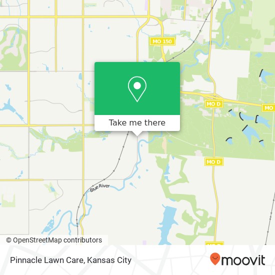 Pinnacle Lawn Care map
