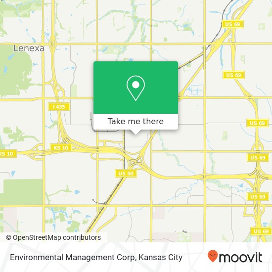 Environmental Management Corp map