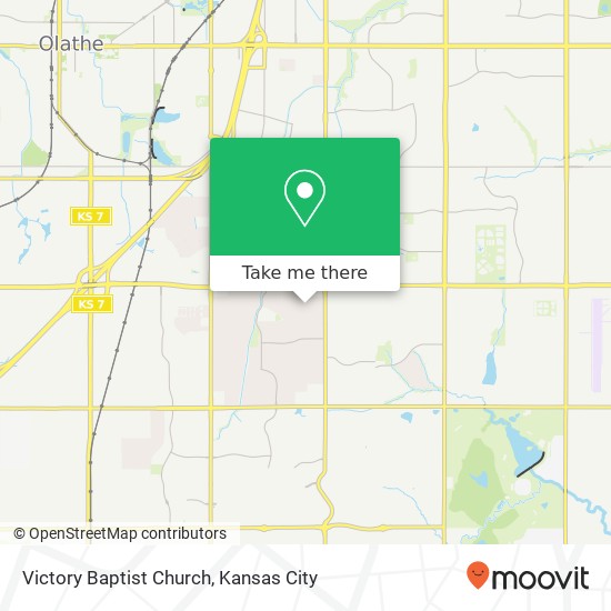 Mapa de Victory Baptist Church