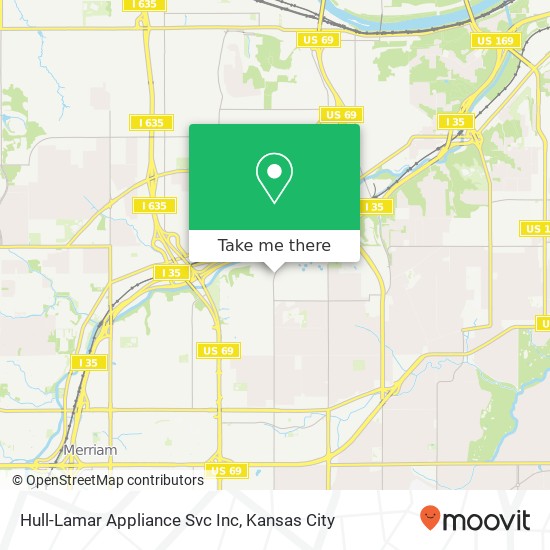 Mapa de Hull-Lamar Appliance Svc Inc