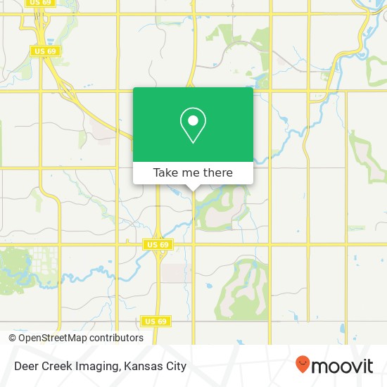Deer Creek Imaging map