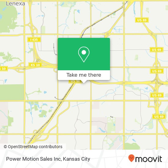 Mapa de Power Motion Sales Inc