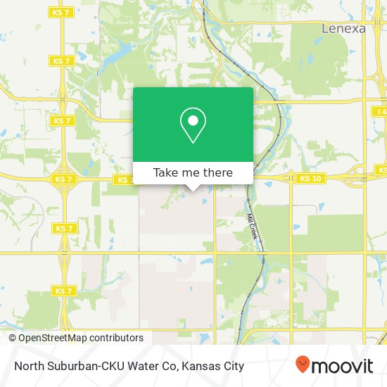 North Suburban-CKU Water Co map