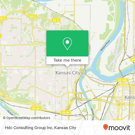 Mapa de Hdc Consulting Group Inc
