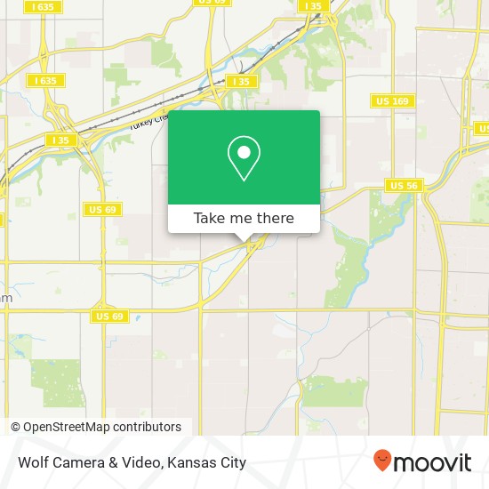 Wolf Camera & Video map