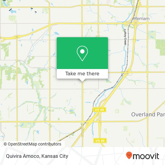 Quivira Amoco map