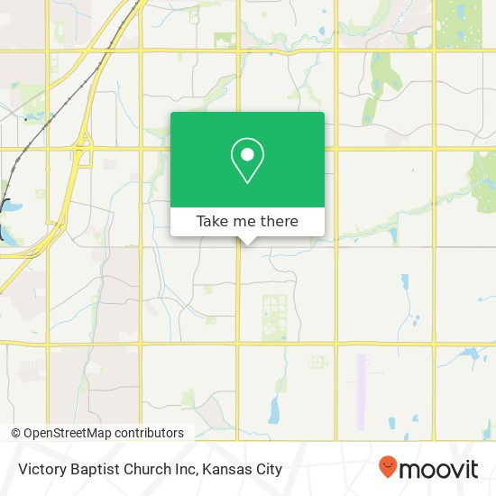 Victory Baptist Church Inc map