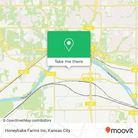 Mapa de Honeybake Farms Inc