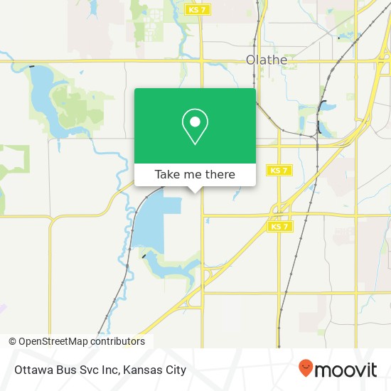 Ottawa Bus Svc Inc map