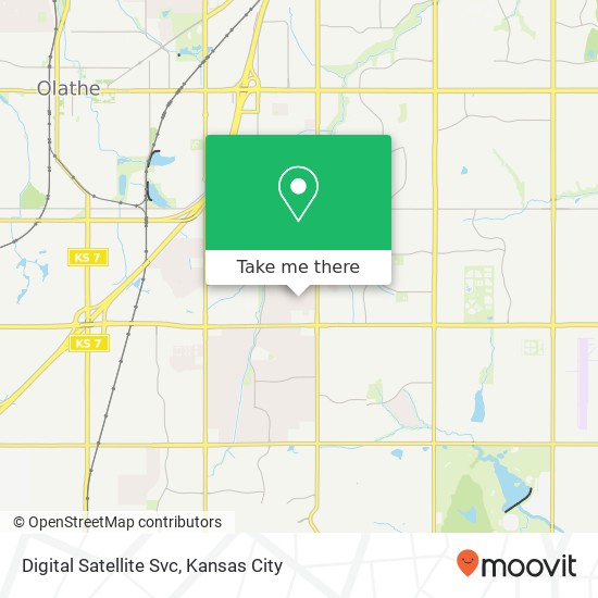 Mapa de Digital Satellite Svc