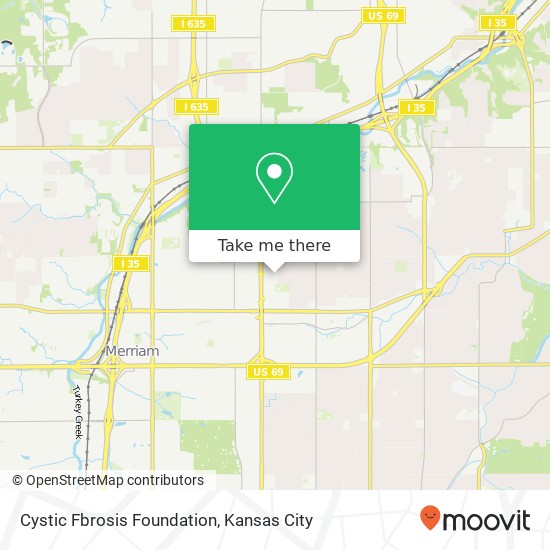 Cystic Fbrosis Foundation map