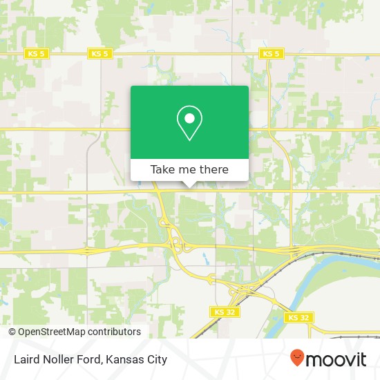 Laird Noller Ford map