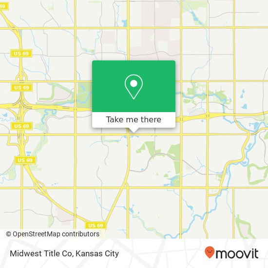 Mapa de Midwest Title Co