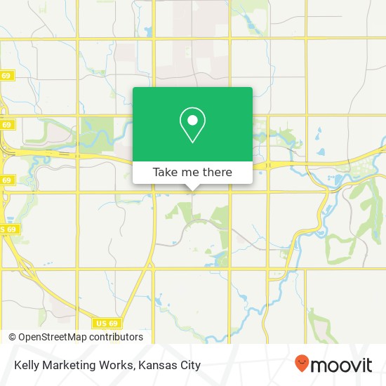 Kelly Marketing Works map