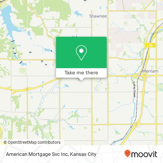 American Mortgage Svc Inc map
