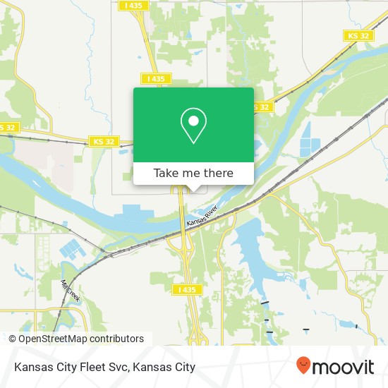 Kansas City Fleet Svc map