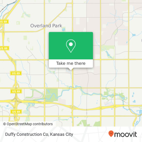 Duffy Construction Co map