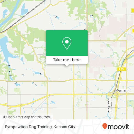 Sympawtico Dog Training map