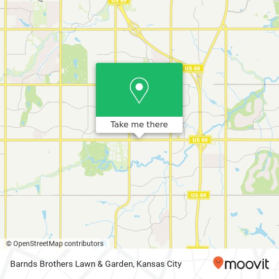 Barnds Brothers Lawn & Garden map
