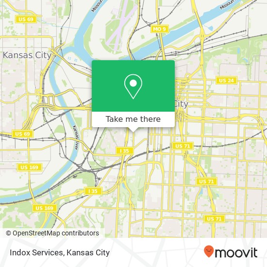 Indox Services map