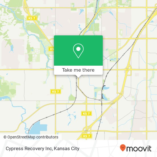 Cypress Recovery Inc map