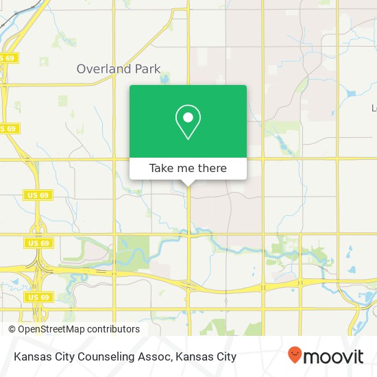 Kansas City Counseling Assoc map