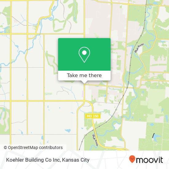 Mapa de Koehler Building Co Inc