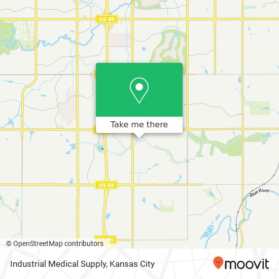 Mapa de Industrial Medical Supply