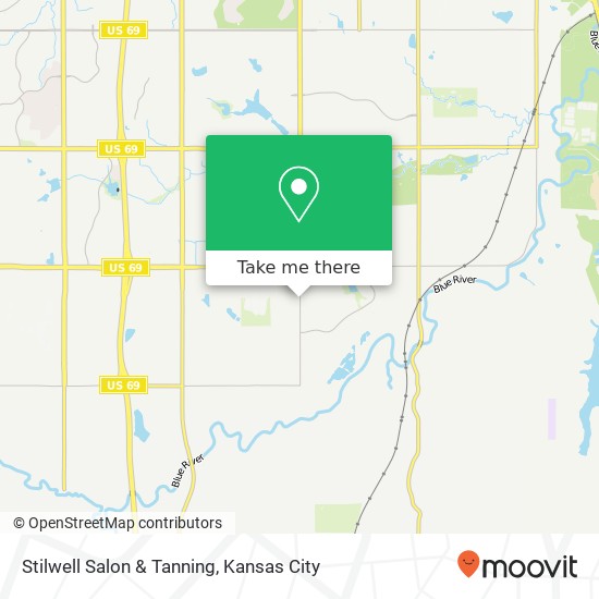 Stilwell Salon & Tanning map