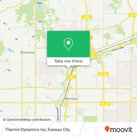 Mapa de Thermo-Dynamics Inc