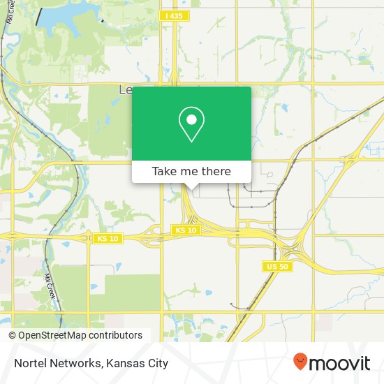 Nortel Networks map