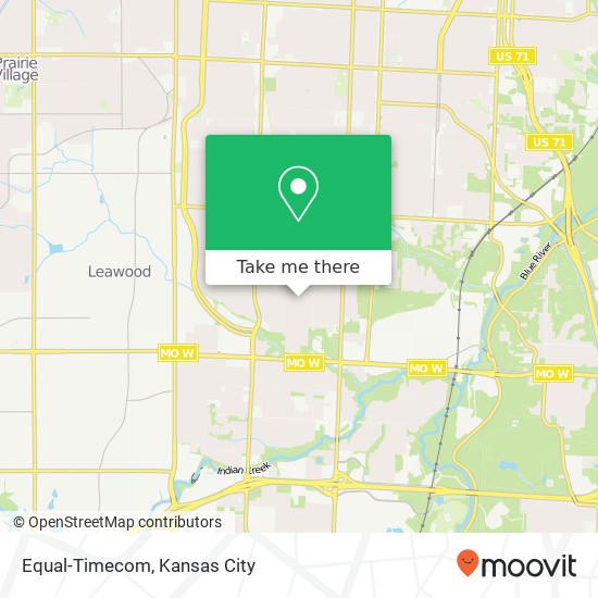 Equal-Timecom map