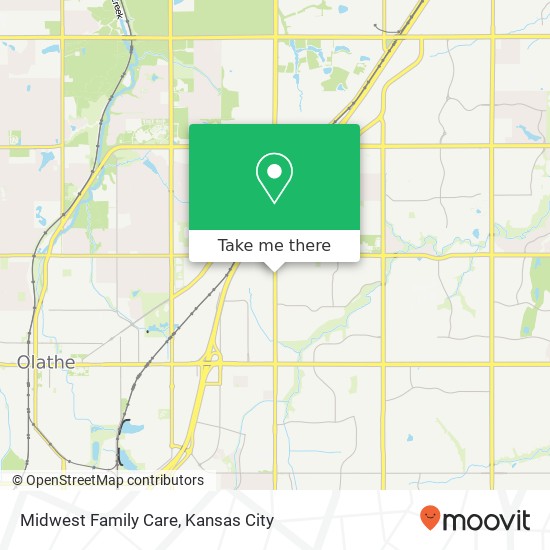 Midwest Family Care map