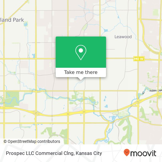 Prospec LLC Commercial Clng map