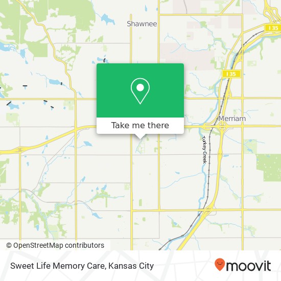 Mapa de Sweet Life Memory Care