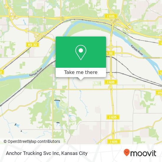 Anchor Trucking Svc Inc map