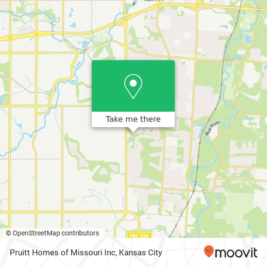 Pruitt Homes of Missouri Inc map