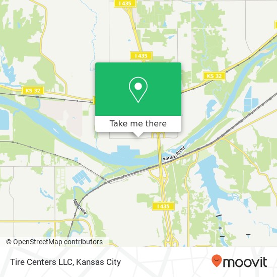 Tire Centers LLC map