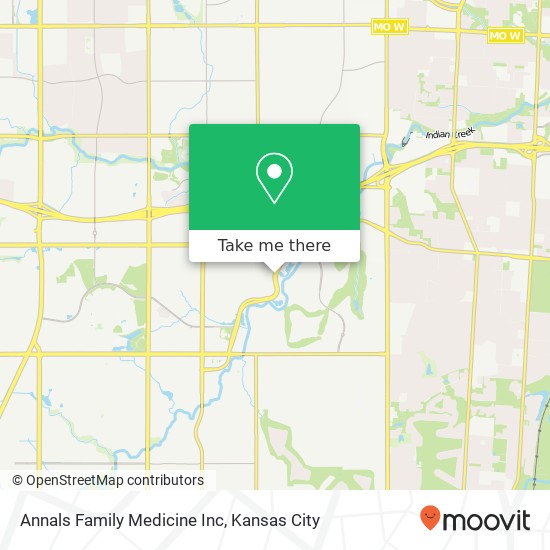 Mapa de Annals Family Medicine Inc