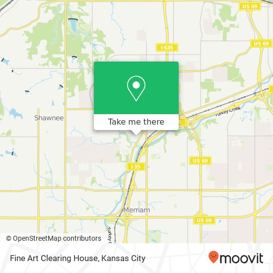 Fine Art Clearing House map