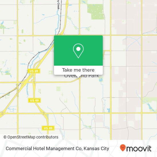 Commercial Hotel Management Co map