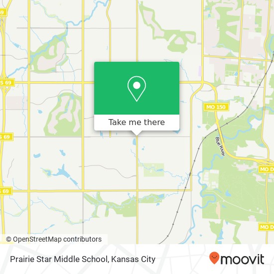 Prairie Star Middle School map