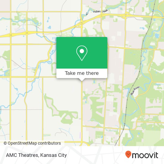 Mapa de AMC Theatres