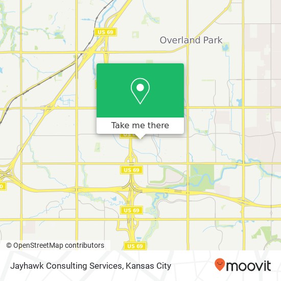 Jayhawk Consulting Services map