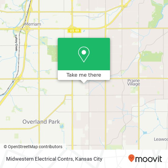 Mapa de Midwestern Electrical Contrs