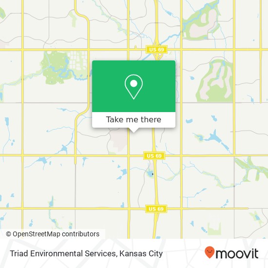 Triad Environmental Services map