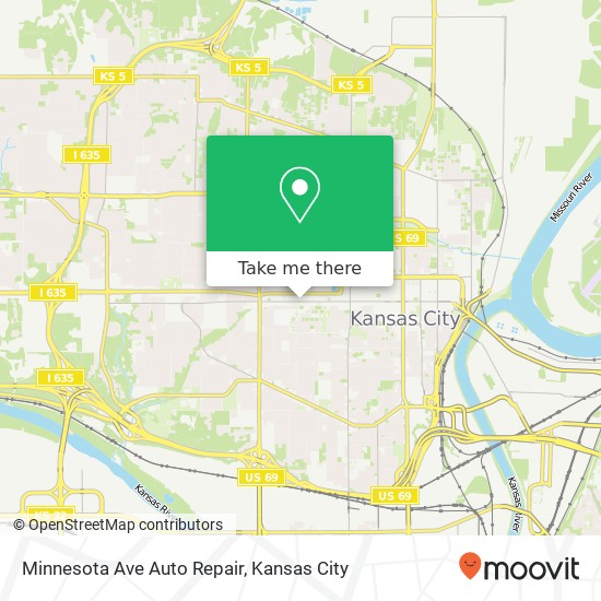 Mapa de Minnesota Ave Auto Repair