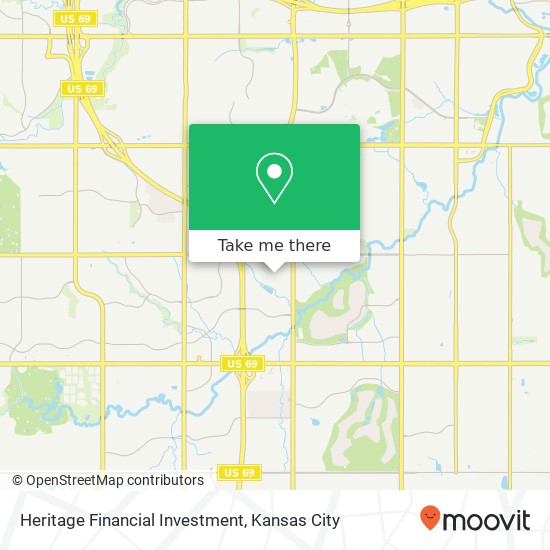 Heritage Financial Investment map