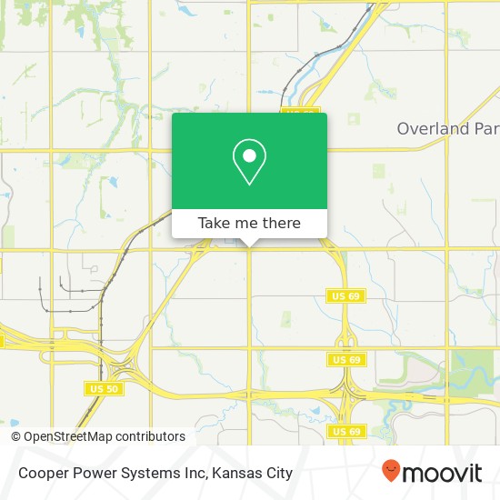 Mapa de Cooper Power Systems Inc