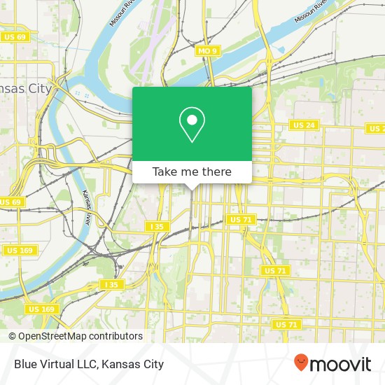 Blue Virtual LLC map